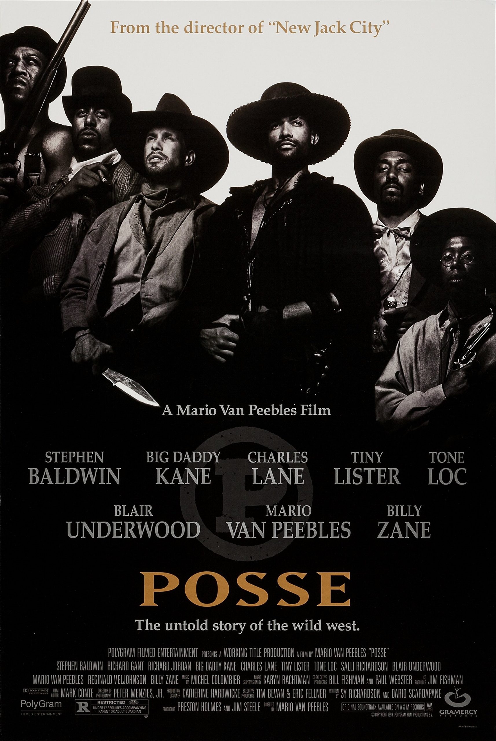 Posse (1993) – Big Daddy Kane as Father Time in a Black cowboy Western.